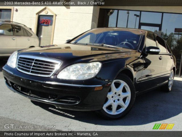 2003 Mercedes-Benz S 430 4Matic Sedan in Black