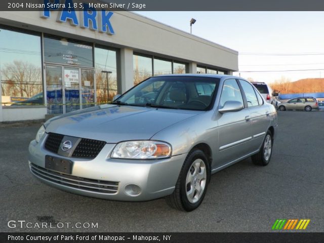 2004 Nissan Sentra 1.8 S in Molten Silver