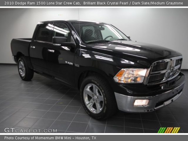 2010 Dodge Ram 1500 Lone Star Crew Cab in Brilliant Black Crystal Pearl