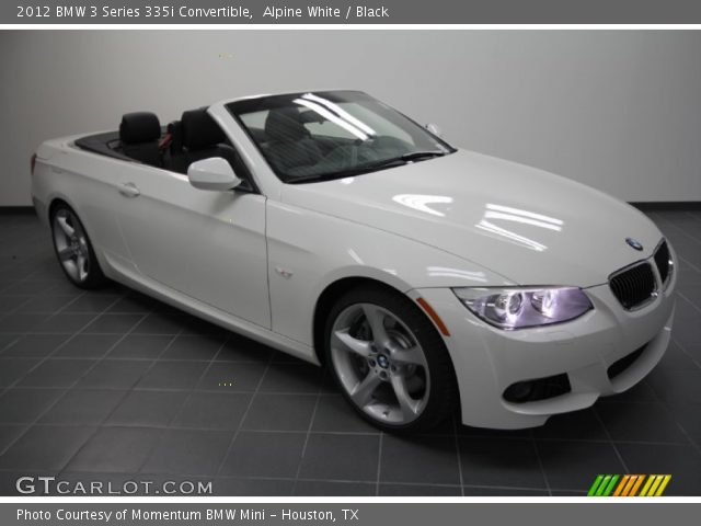 2012 BMW 3 Series 335i Convertible in Alpine White