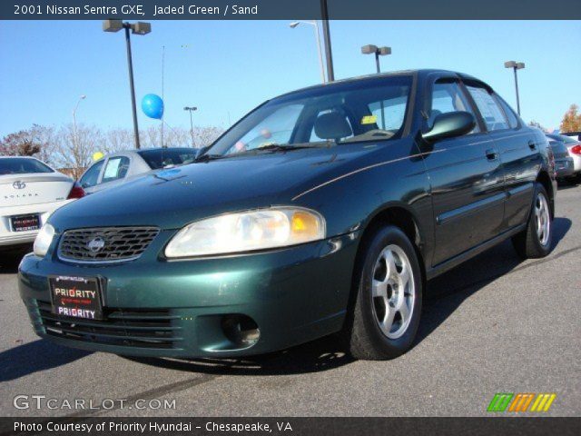 2001 Nissan Sentra GXE in Jaded Green