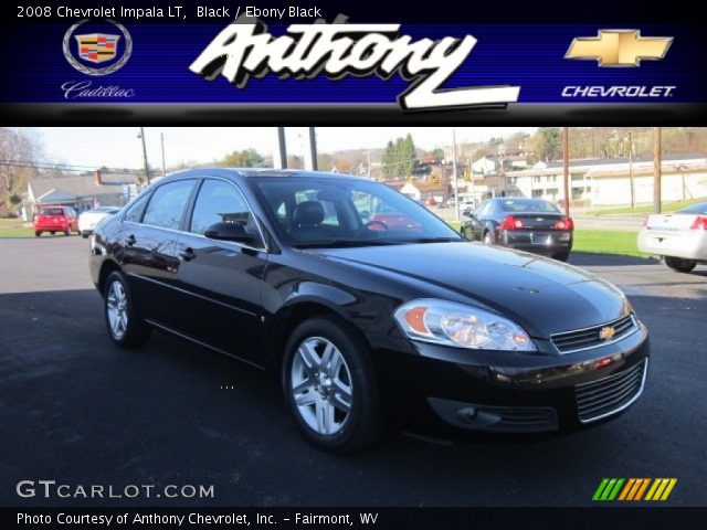 2008 Chevrolet Impala LT in Black