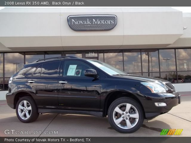 2008 Lexus RX 350 AWD in Black Onyx