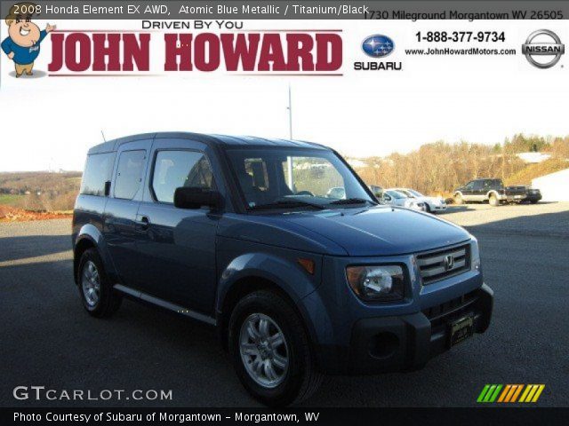 2008 Honda Element EX AWD in Atomic Blue Metallic