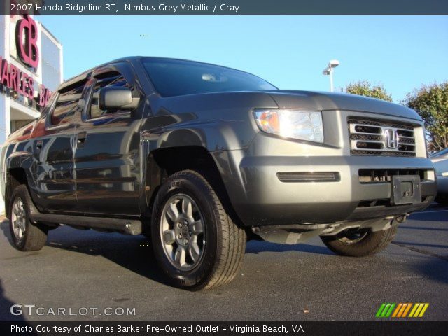 2007 Honda Ridgeline RT in Nimbus Grey Metallic