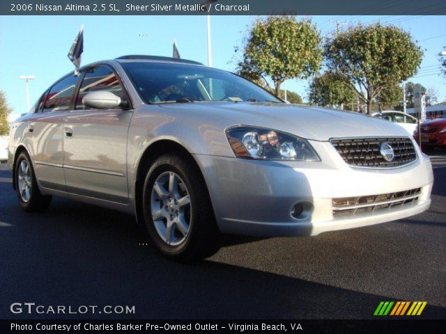 2006 Nissan Altima 2.5 SL in Sheer Silver Metallic