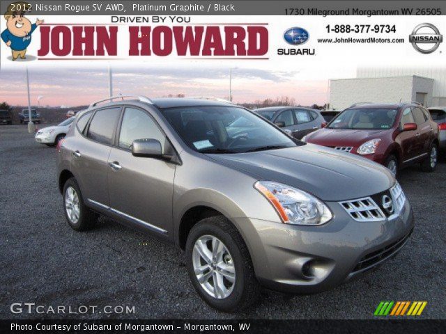 2012 Nissan Rogue SV AWD in Platinum Graphite