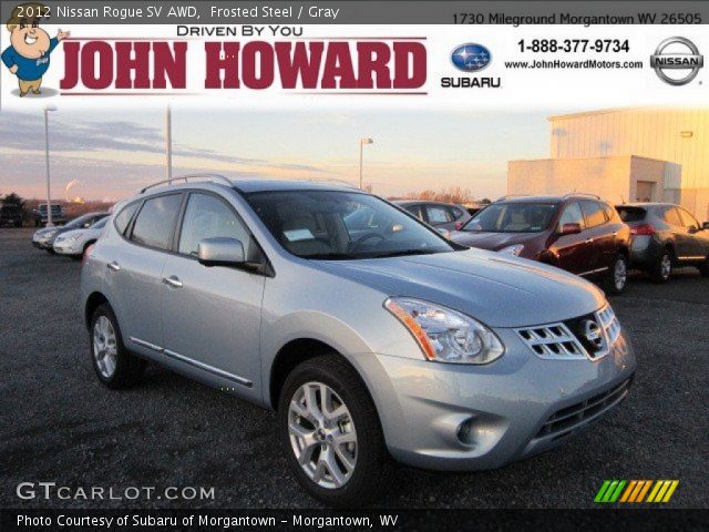 2012 Nissan Rogue SV AWD in Frosted Steel