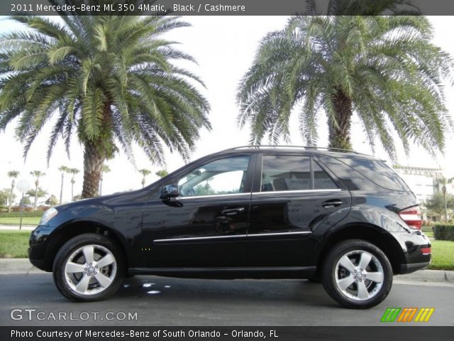2011 Mercedes-Benz ML 350 4Matic in Black
