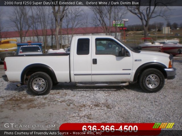 2000 Ford F250 Super Duty XLT Extended Cab in Oxford White