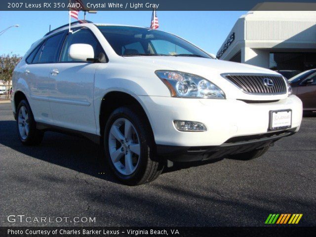 2007 Lexus RX 350 AWD in Crystal White