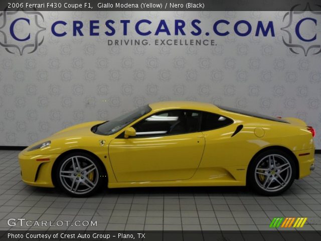 2006 Ferrari F430 Coupe F1 in Giallo Modena (Yellow)