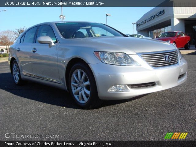 2008 Lexus LS 460 in Mercury Silver Metallic