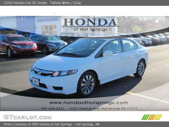 2009 Honda Civic EX Sedan in Taffeta White