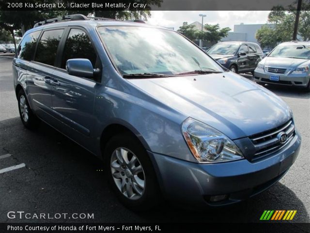 2008 Kia Sedona LX in Glacier Blue Metallic