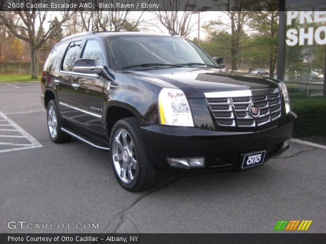 2008 Cadillac Escalade AWD in Black Raven