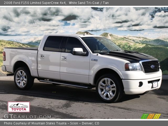 2008 Ford F150 Limited SuperCrew 4x4 in White Sand Tri-Coat