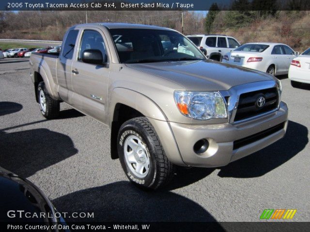 2006 Toyota Tacoma Access Cab 4x4 in Desert Sand Mica