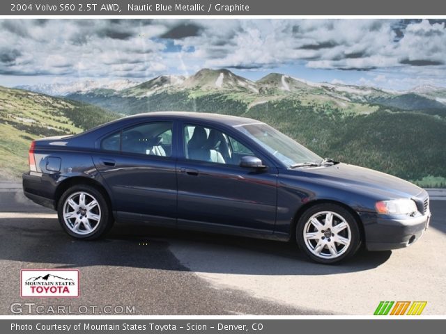 2004 Volvo S60 2.5T AWD in Nautic Blue Metallic