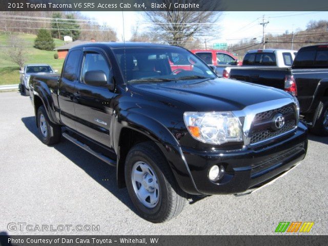 2012 Toyota Tacoma V6 SR5 Access Cab 4x4 in Black