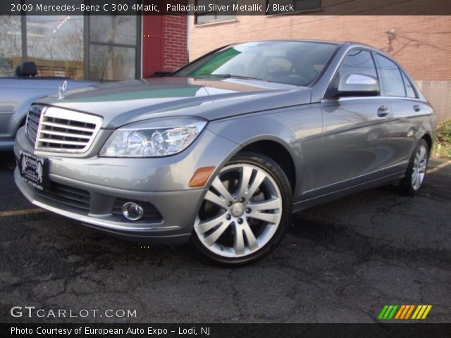 2009 Mercedes-Benz C 300 4Matic in Palladium Silver Metallic