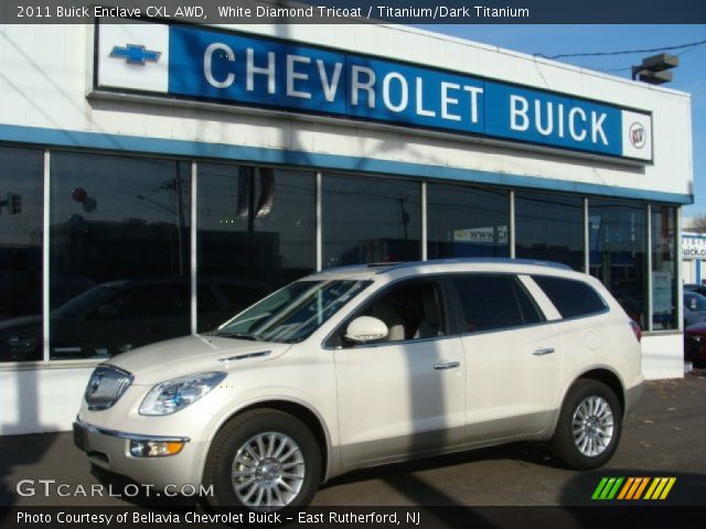 2011 Buick Enclave CXL AWD in White Diamond Tricoat