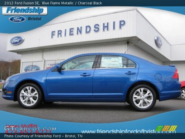 2012 Ford Fusion SE in Blue Flame Metallic