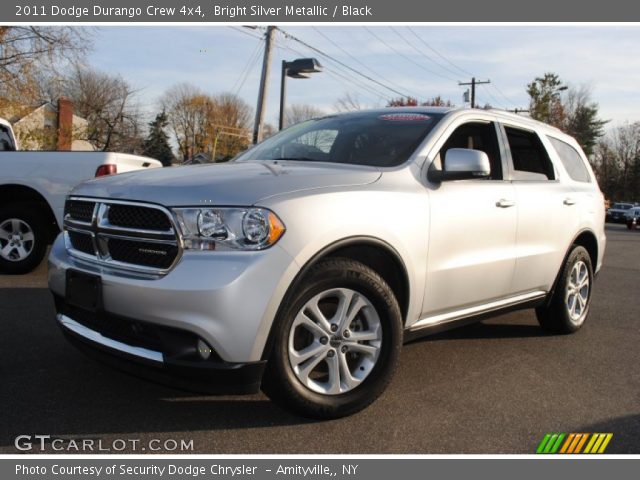 2011 Dodge Durango Crew 4x4 in Bright Silver Metallic