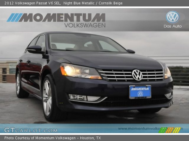 2012 Volkswagen Passat V6 SEL in Night Blue Metallic
