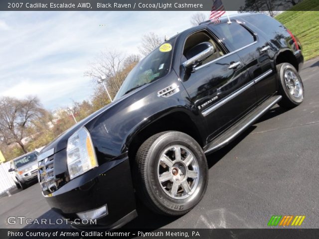 2007 Cadillac Escalade AWD in Black Raven