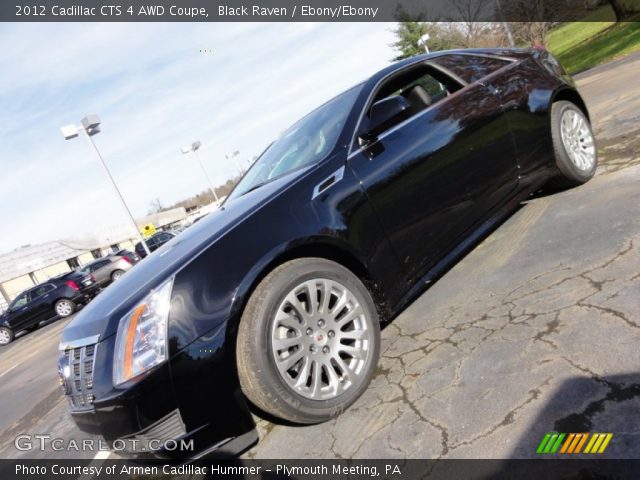 2012 Cadillac CTS 4 AWD Coupe in Black Raven