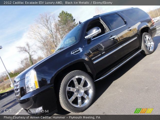 2012 Cadillac Escalade ESV Luxury AWD in Black Ice Metallic
