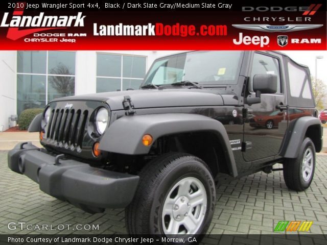 2010 Jeep Wrangler Sport 4x4 in Black
