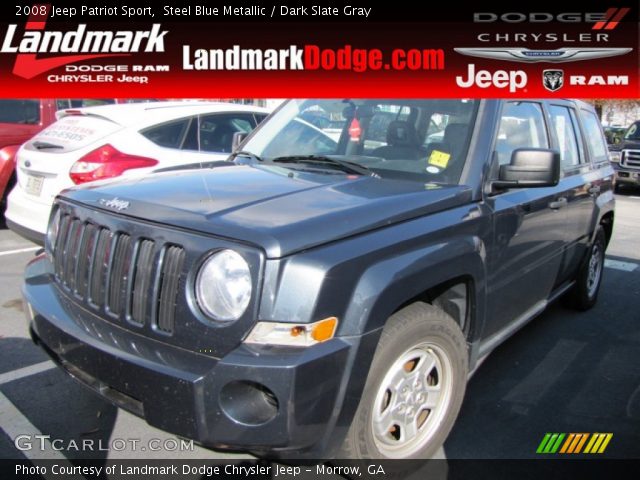 2008 Jeep Patriot Sport in Steel Blue Metallic