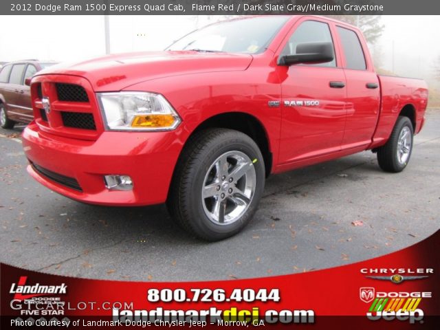 2012 Dodge Ram 1500 Express Quad Cab in Flame Red