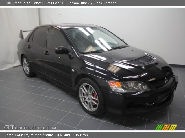2006 Mitsubishi Lancer Evolution IX in Tarmac Black