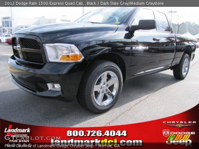 2012 Dodge Ram 1500 Express Quad Cab in Black