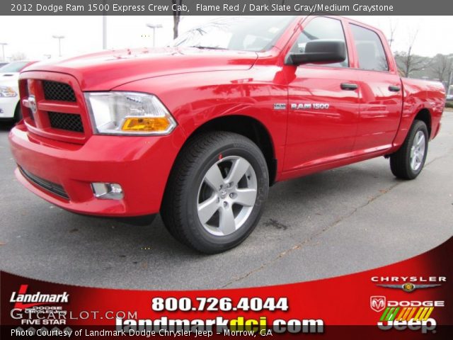 2012 Dodge Ram 1500 Express Crew Cab in Flame Red