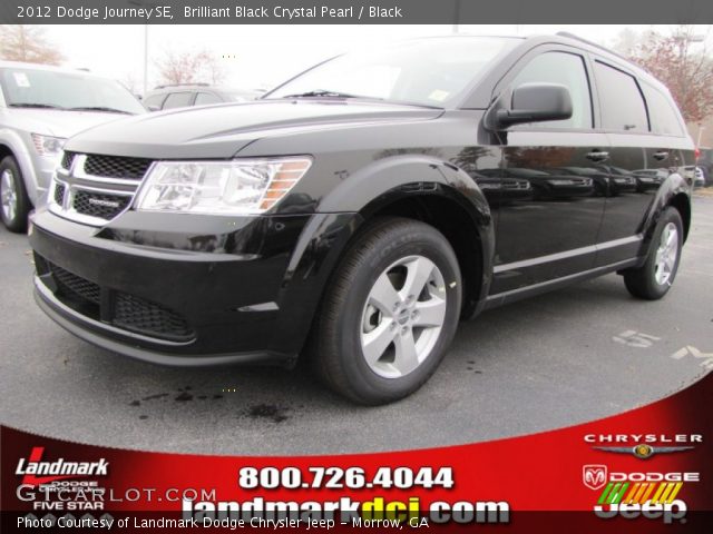 2012 Dodge Journey SE in Brilliant Black Crystal Pearl