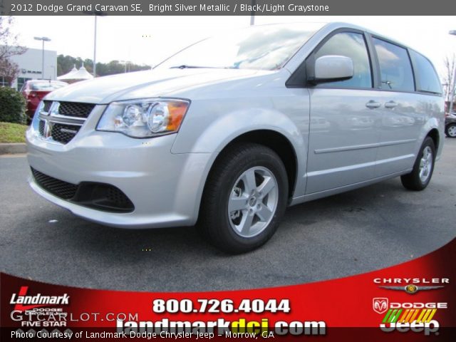 2012 Dodge Grand Caravan SE in Bright Silver Metallic