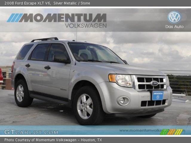 2008 Ford Escape XLT V6 in Silver Metallic