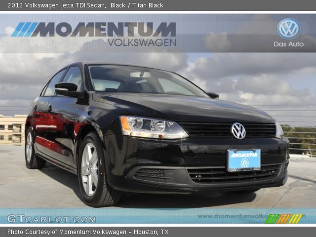 2012 Volkswagen Jetta TDI Sedan in Black