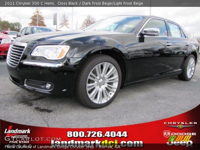 2011 Chrysler 300 C Hemi in Gloss Black