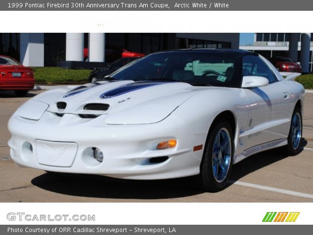1999 Pontiac Firebird 30th Anniversary Trans Am Coupe in Arctic White