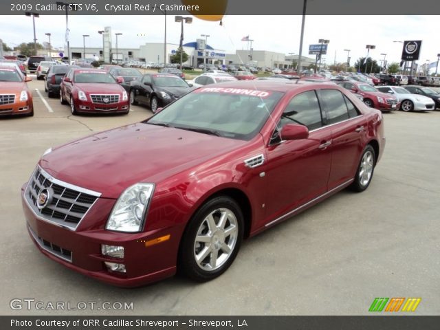 2009 Cadillac STS V6 in Crystal Red