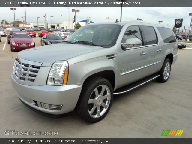 2012 Cadillac Escalade ESV Luxury in Radiant Silver Metallic