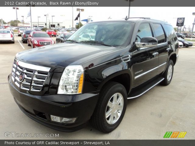 2012 Cadillac Escalade  in Black Raven