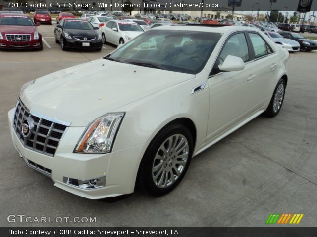 2012 Cadillac CTS 3.6 Sedan in White Diamond Tricoat