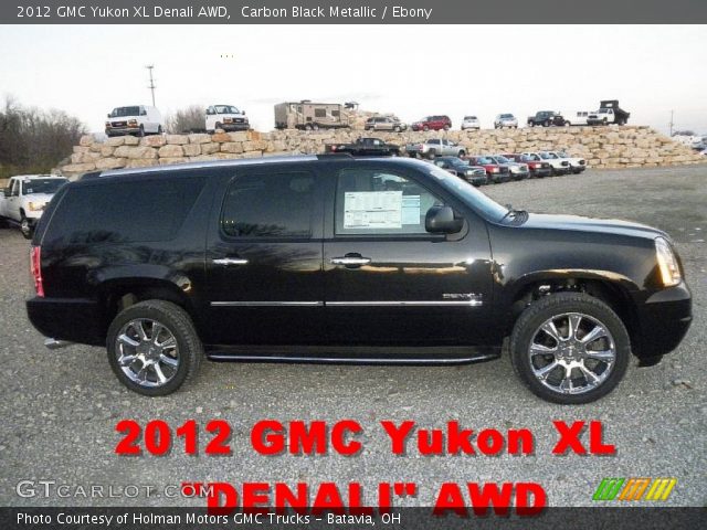 2012 GMC Yukon XL Denali AWD in Carbon Black Metallic