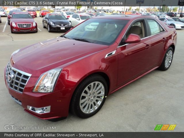 2012 Cadillac CTS 3.6 Sedan in Crystal Red Tintcoat